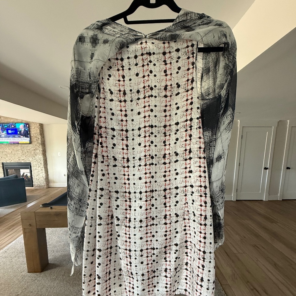 Theyskens’ Theory Silk Tunic/Mini Dress Size Medium